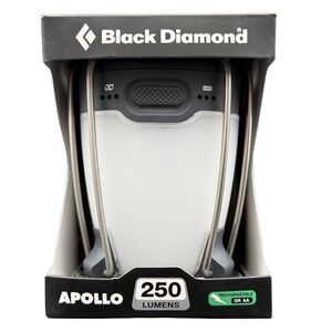 Black Diamond Apollo 250 Lumens Rechargeable LED Lantern Graphite USB Charger